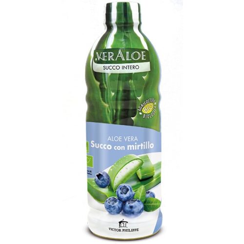Veraloe Succo Aloe Vera e Mirtillo Bio 1000 ml